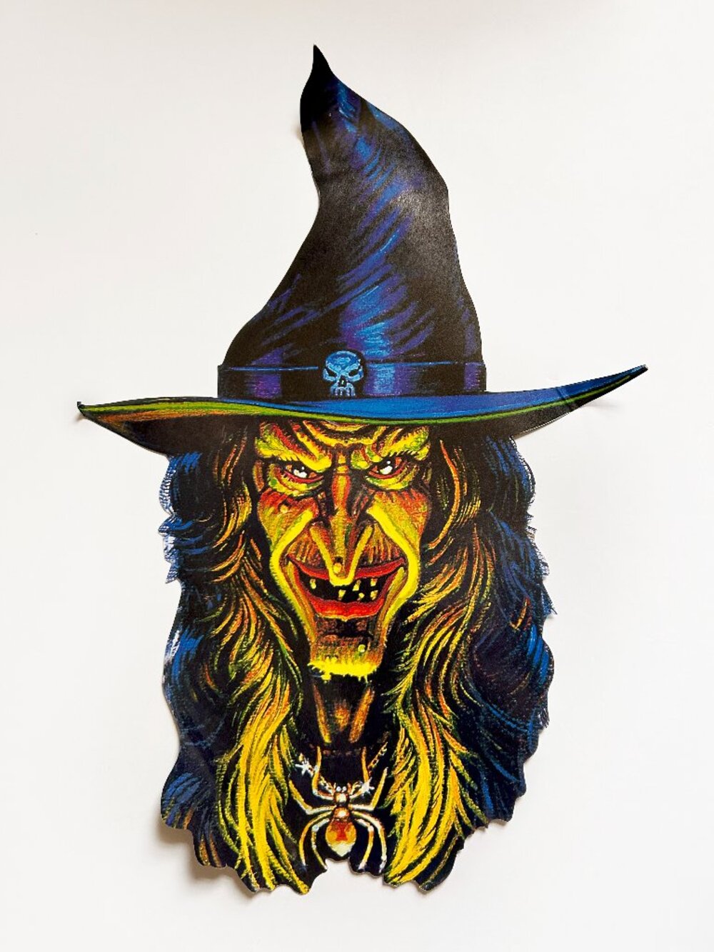 Vintage Halloween Amscan Ron Lewis Witch Die Cut